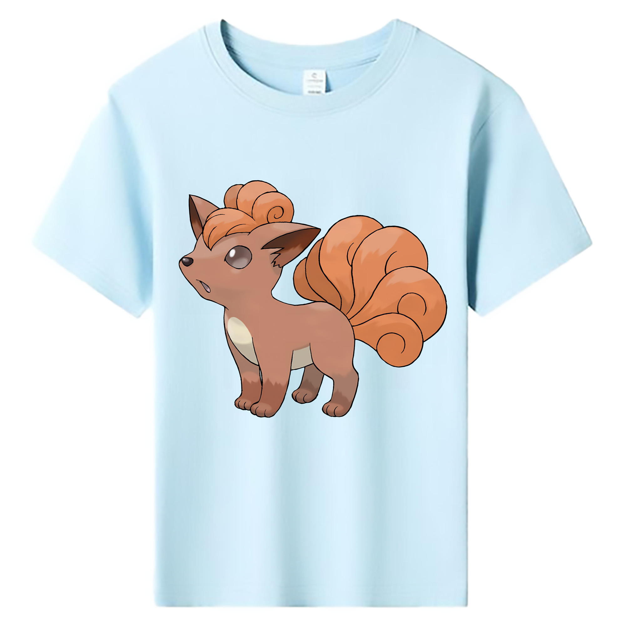 （画像用） ポケットモンスター Pokémon 綿100％キッズTシャツ（フロントプリント）